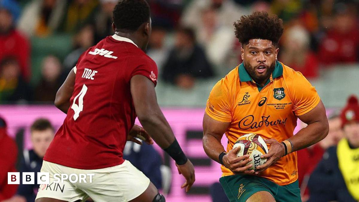 Rob Valetini in action against the Lions