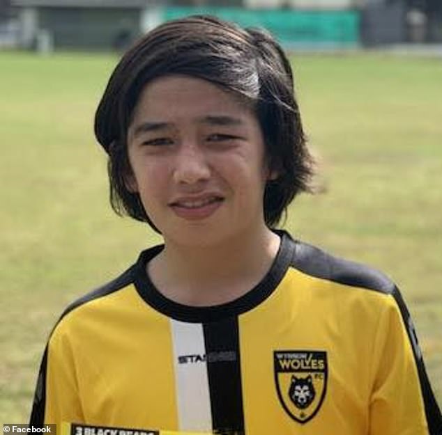 A football club is in mourning after the death of teenager Declan Phillips (pictured) this week in Brisbane
