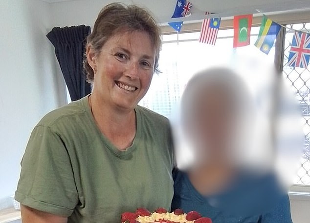 Amanda Louise Vassel (left), was sacked as the director of a Brisbane daycare centre after it was revealed she had hired her sex offender husband as the gardener and maintenance man