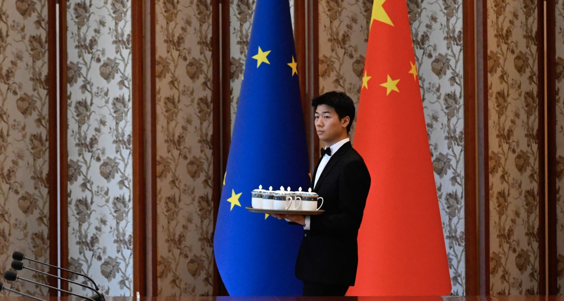 Chinese and EU leaders are set to meet. The U.S. is complicating things