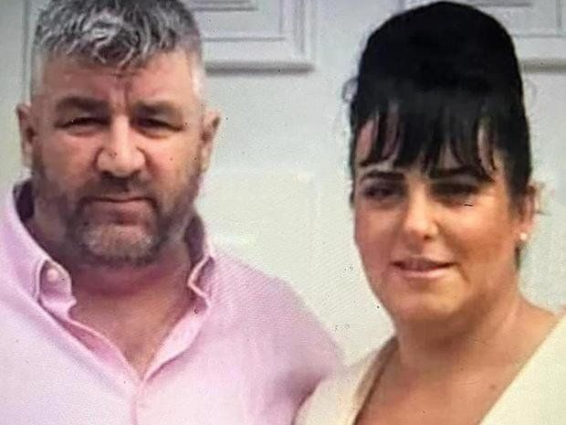 The late Thomas Dooley, a father of seven from Killarney, pictured with his wife Siobhan