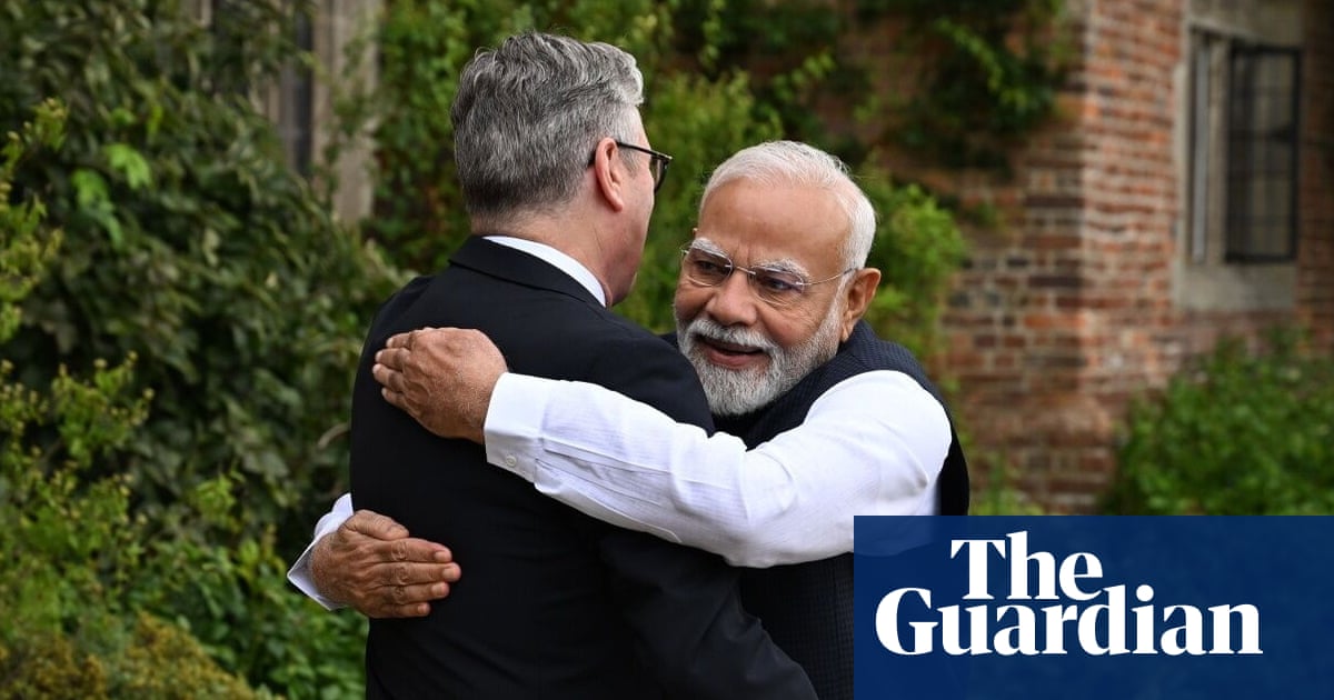 Starmer and Modi hail ‘historic day’ as UK-India trade deal is signed | Trade policy