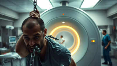 'Medical episode': Man dies after being pulled into MRI machine; police say he was wearing heavy metal chain