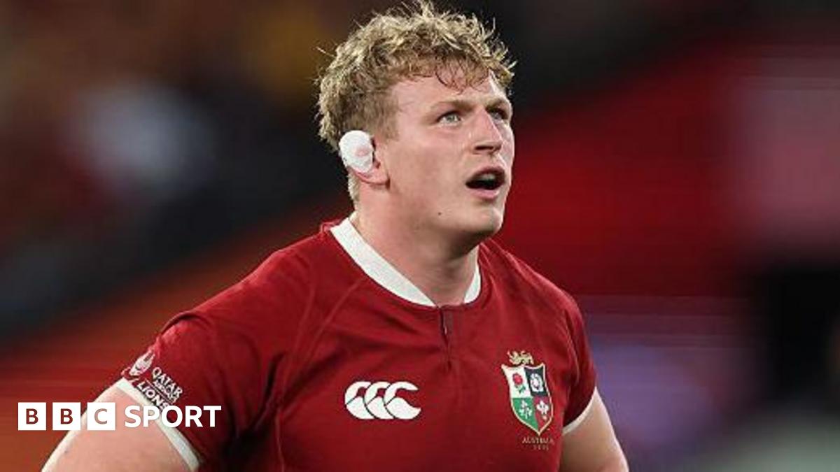 Jac Morgan of the British & Irish Lions looks on during the second test of the series between Australia Wallabies and British & Irish Lions at the Melbourne Cricket Ground on July 26, 2025 in Melbourne, Australia.