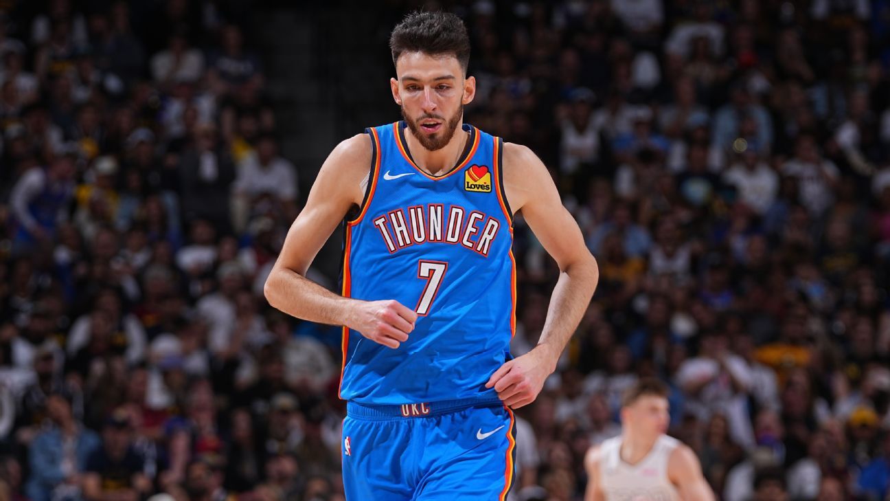 Chet Holmgren agrees to rookie max extension with Thunder