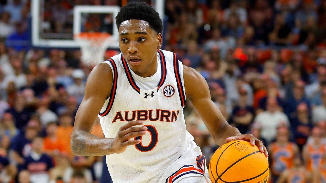 Auburn star Tahaad Pettiford arrested on DUI charge