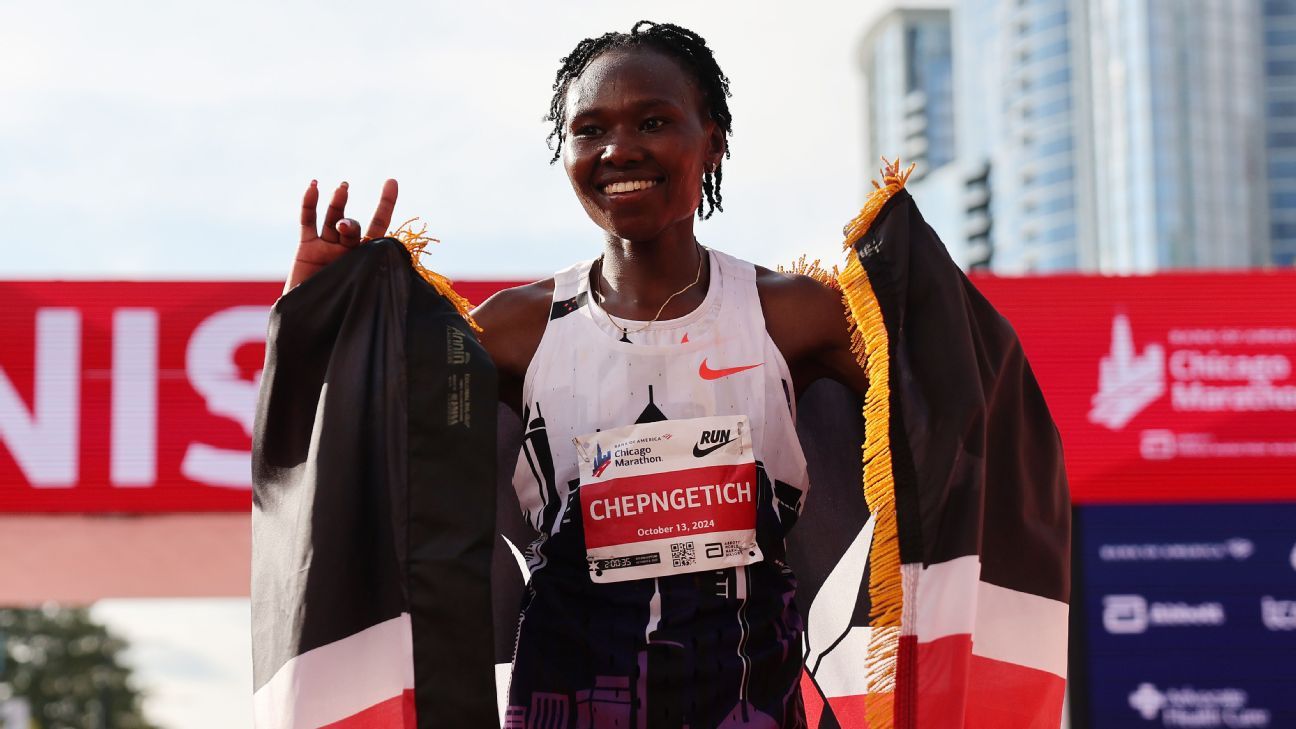 Marathoner Ruth Chepngetich suspended for positive doping test