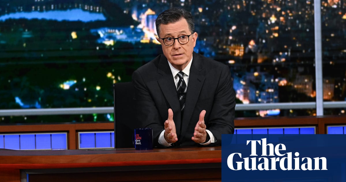 Writers’ union urges investigation into Paramount move to cancel Colbert show | Stephen Colbert