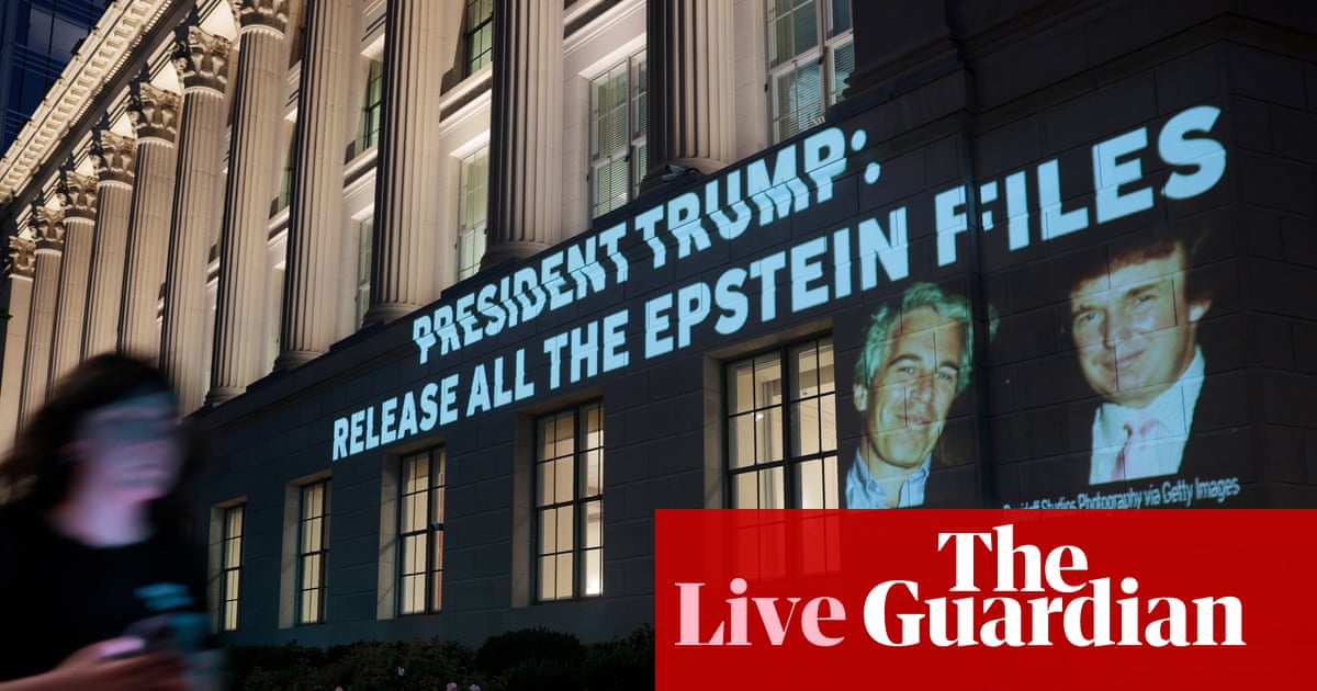 Trump administration orders release of Epstein court documents amid mounting pressure – US politics live | US politics