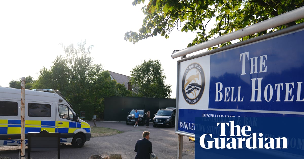 Third person arrested after violent clashes outside Essex hotel for asylum seekers | UK news