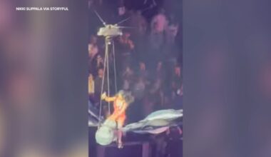 Caught on camera: Katy Perry experiences frightening midair mishap during Lifetimes Tour concert at San Francisco's Chase Center