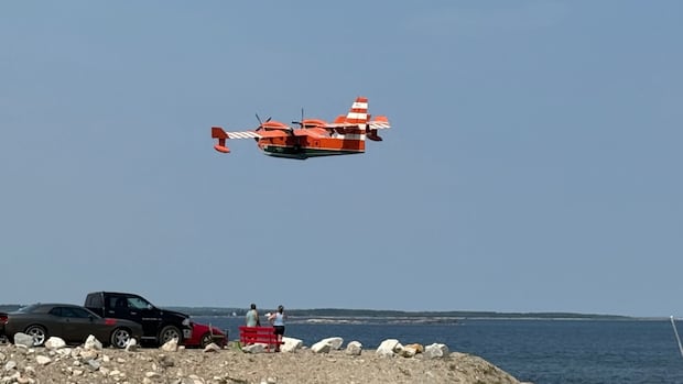 Musgrave Harbour remains under evacuation order, wildfire now 2 km away from town