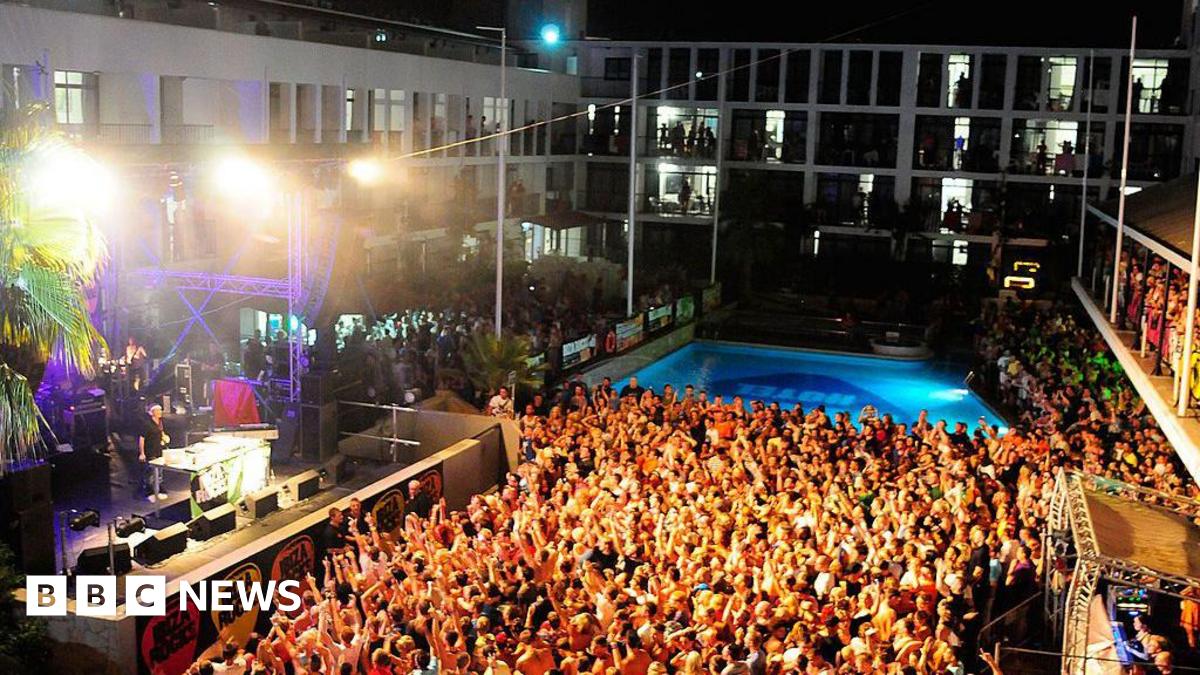 Ibiza Rocks venue during an event in 2011