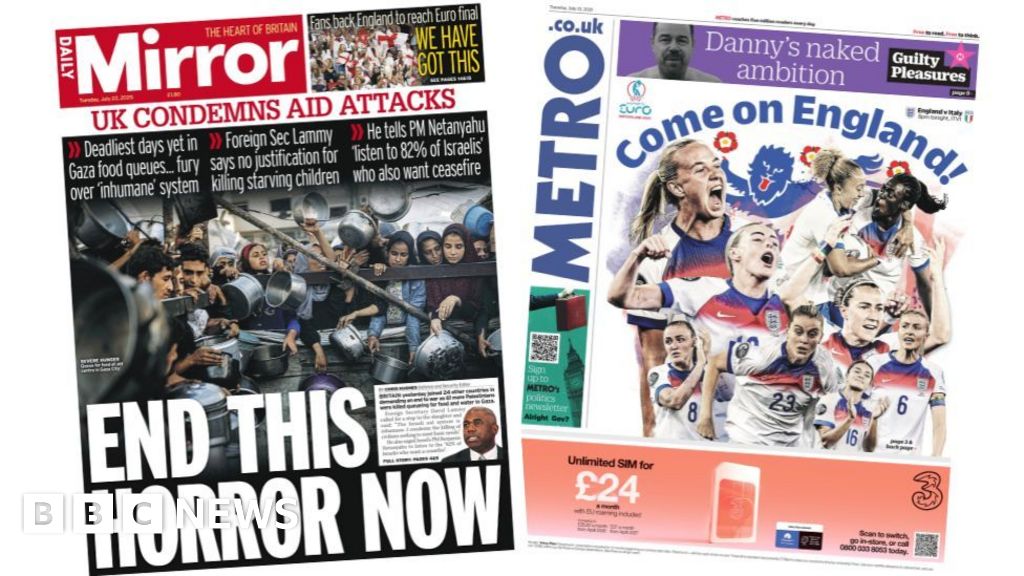 'End this horror now' and 'come on England'