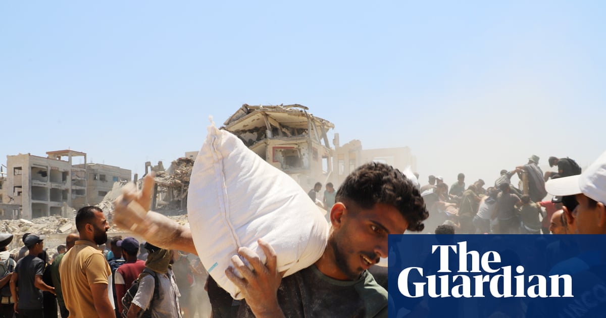 Israel blocking aid from Gaza is creating ‘chaos and death’, say humanitarian groups | Israel-Gaza war