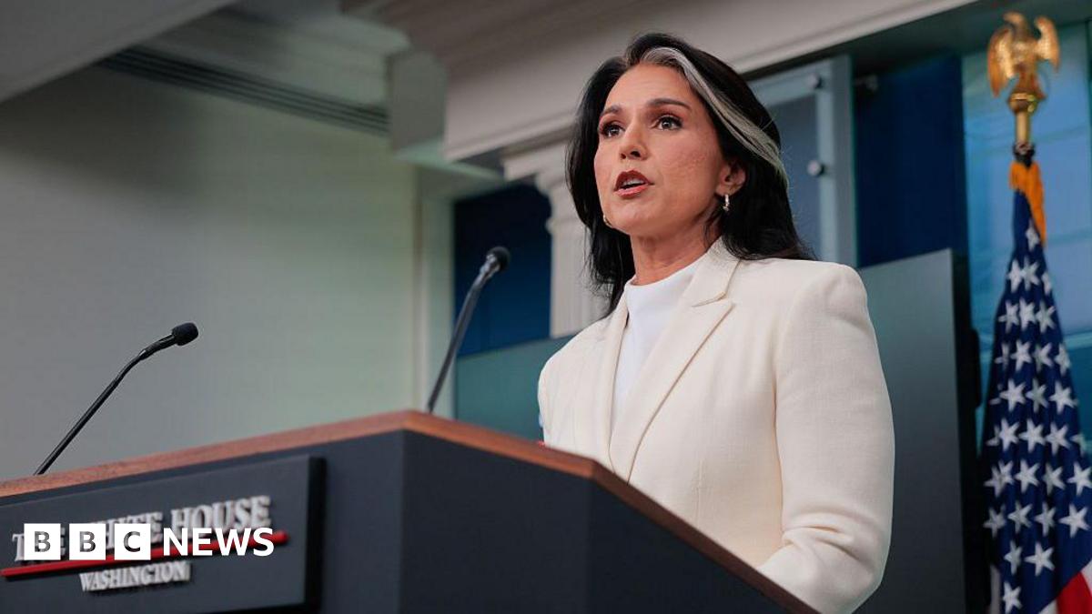 Tulsi Gabbard at the White House
