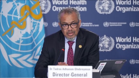 Gaza facing man-made mass starvation, WHO chief says – video