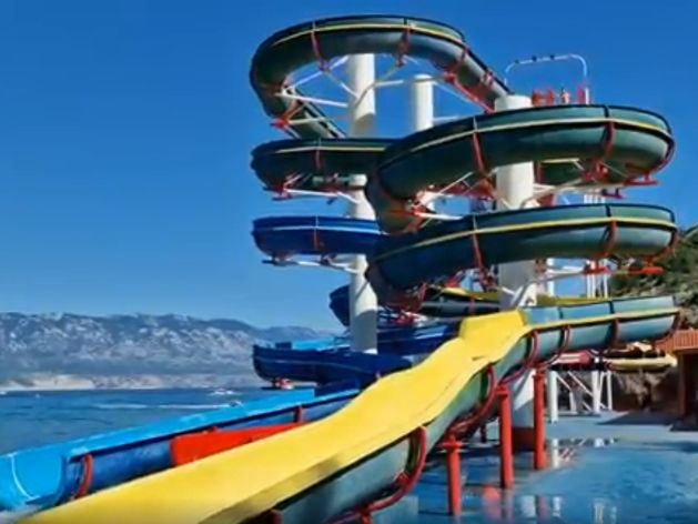 Toddler dies after ‘slipping from dad’s arms’ in tragic water park accident