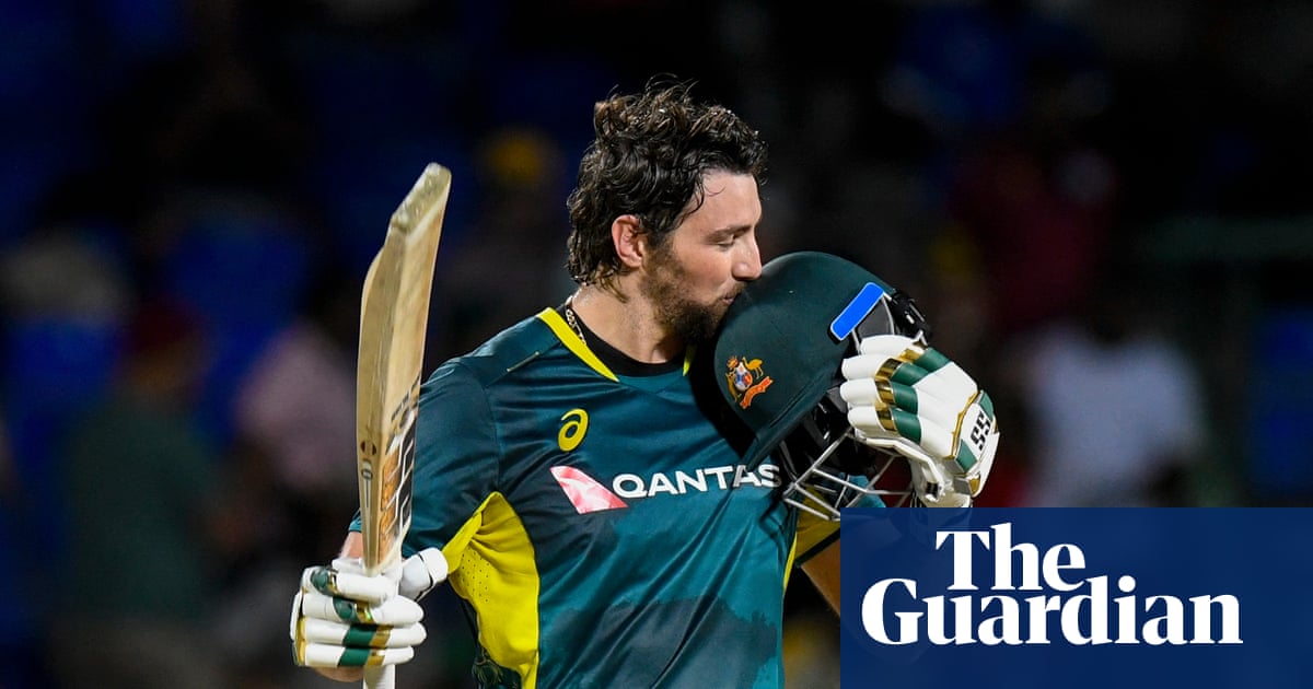 Tim David smashes Australia’s fastest T20 century in victory against West Indies | Australia cricket team
