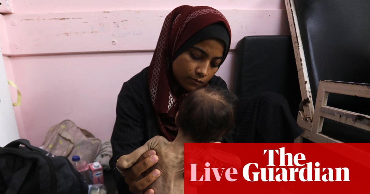 Israel-Gaza war live: Europe debates recognition of Palestine as starvation spreads in Gaza | Israel-Gaza war