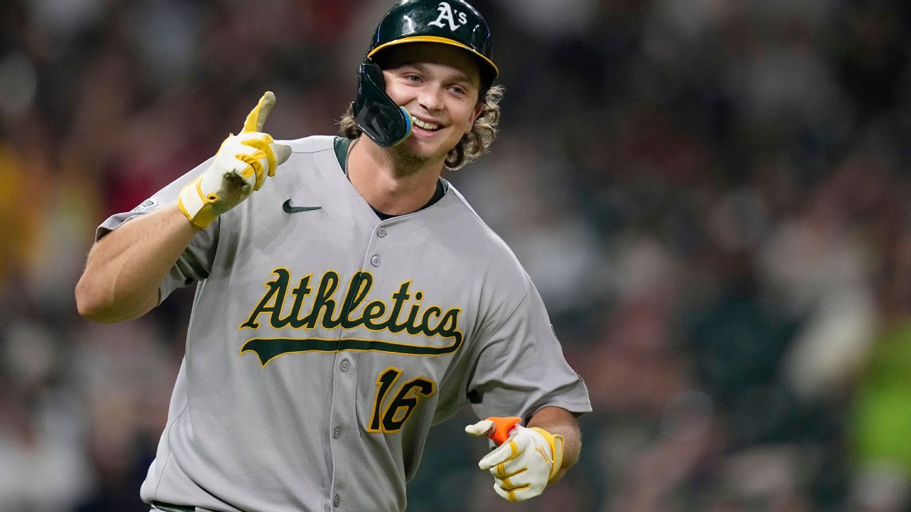 Athletics' Nick Kurtz goes wild - 4 HRs, 6 hits, 19 total bases
