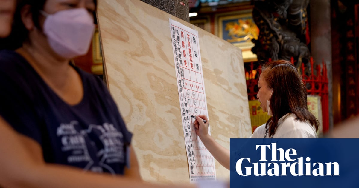 Attempt to unseat 24 ‘pro-China’ opposition politicians in Taiwan fails | Taiwan