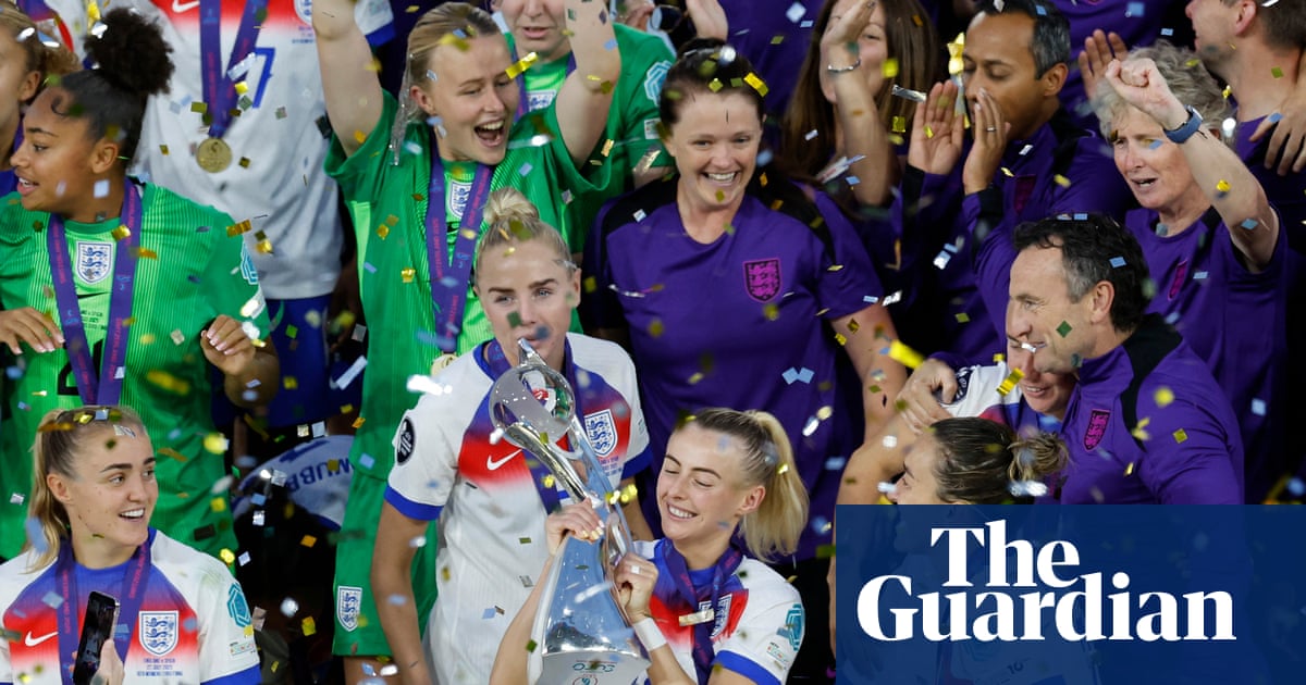 Chloe Kelly the hero again as England beat Spain in Euro 2025 final shootout | Women’s Euro 2025