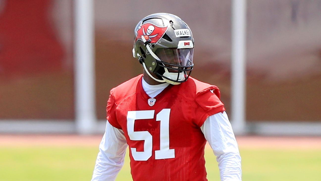 Source - Buccaneers' David Walker out for season with ACL tear