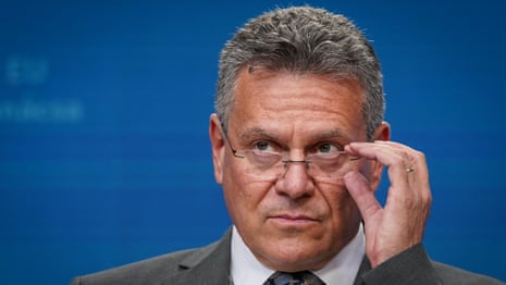 European Union trade chief Maroš Šefčovič holds press conference on US-EU deal – watch live