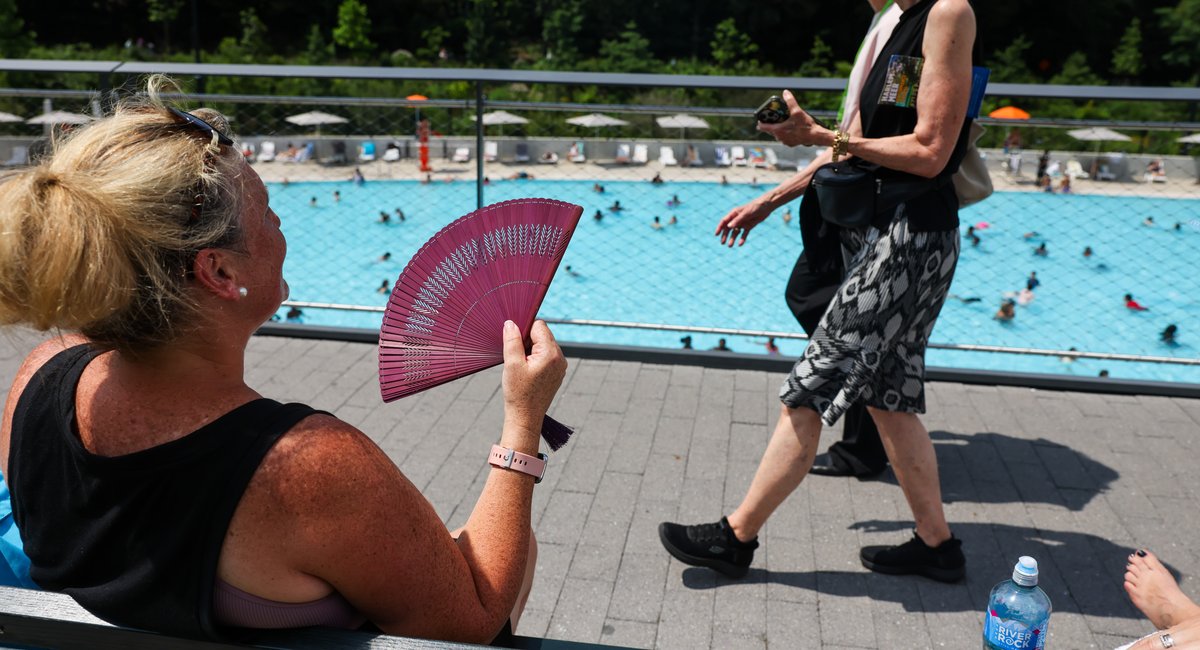 3 days of blistering heat are headed to NYC area, with real-feel temps up to 104