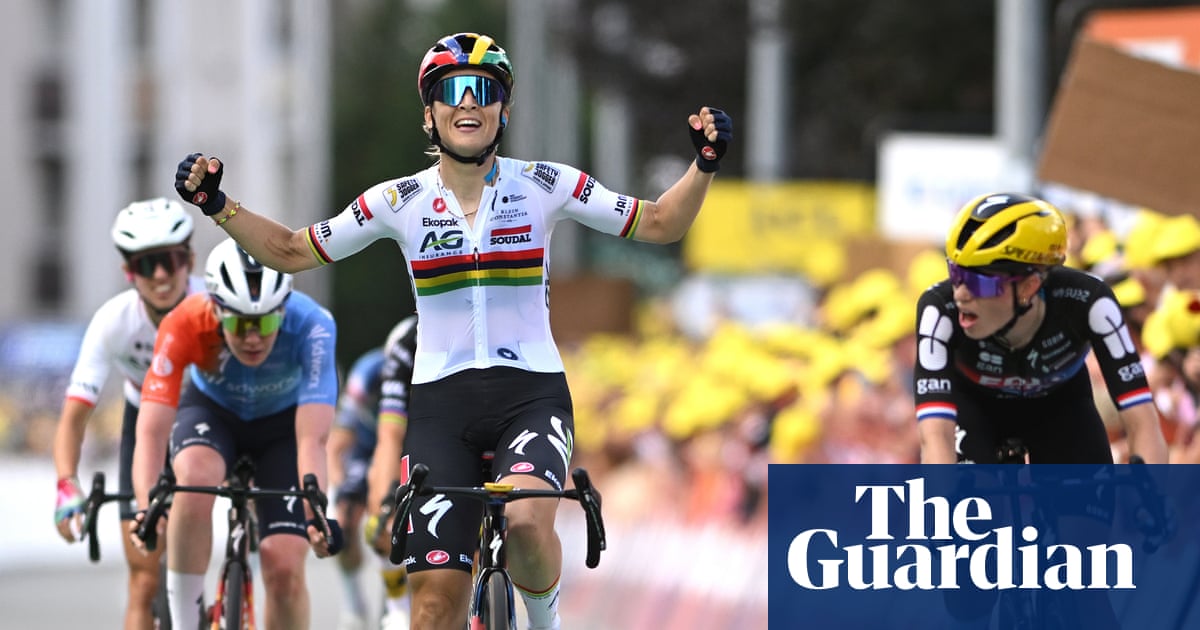 Le Court claims Tour de France Femmes stage five win and yellow jersey amid team row | Tour de France Femmes