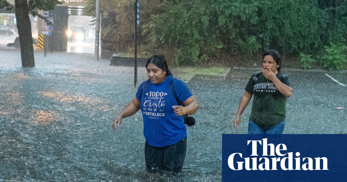 Intense rain and flash floods expected from New York City to Washington DC | US weather