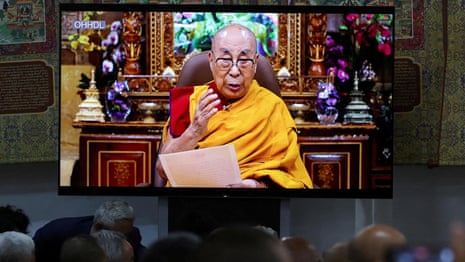  Dalai Lama outlines process for choosing his successor after he dies – video