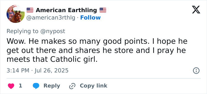 Screenshot of a tweet discussing a model pushed to transition at 15 who now detransitions, replying to a news post.