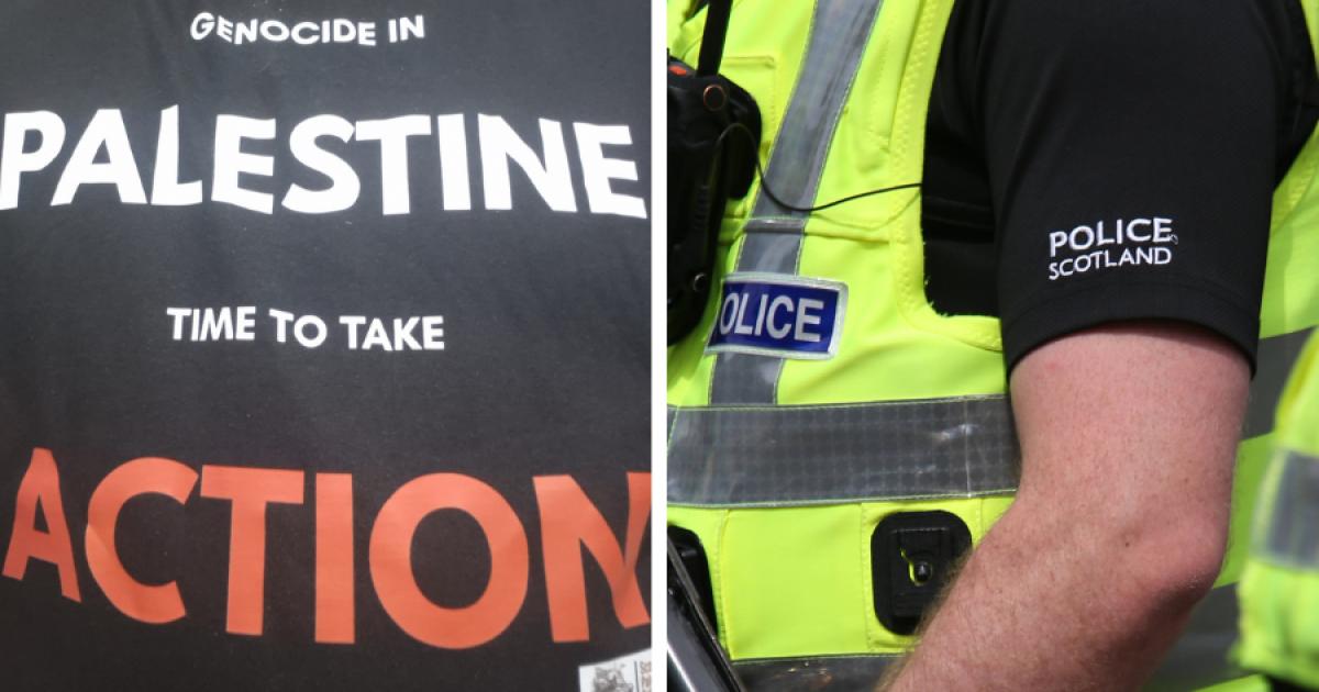 3 men, 78, 60, 58, arrested for 'Palestine Action support' in Edinburgh