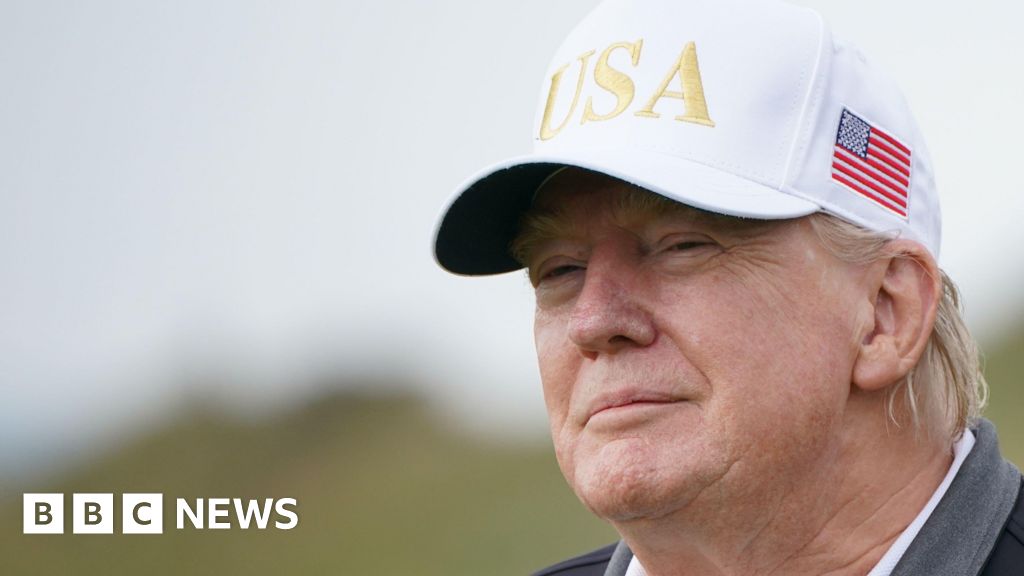 Donald Trump discusses whisky tariffs and Gaza with John Swinney