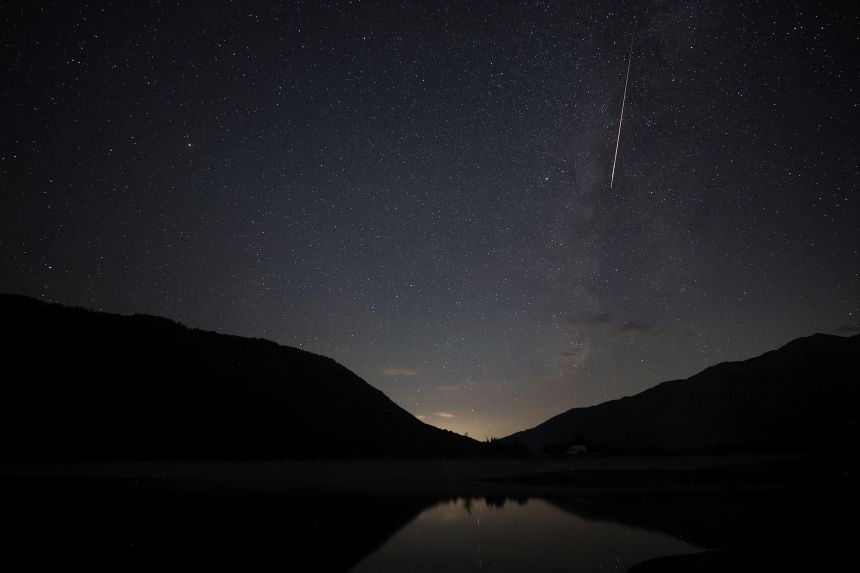 Sky-gazers may be able to see the Perseid meteor shower alongside the Aquariids and Capricornids meteor showers this week.
