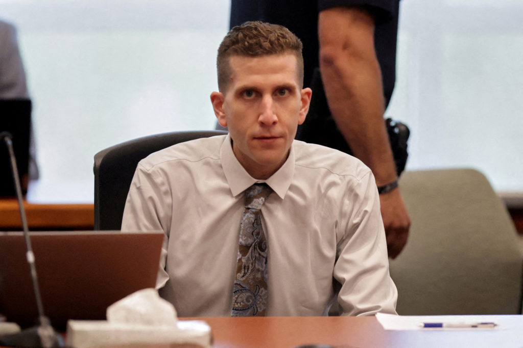 Bryan Kohberger, charged in the murders of four University of Idaho students, appears at the Ada County Courthouse, in Boise