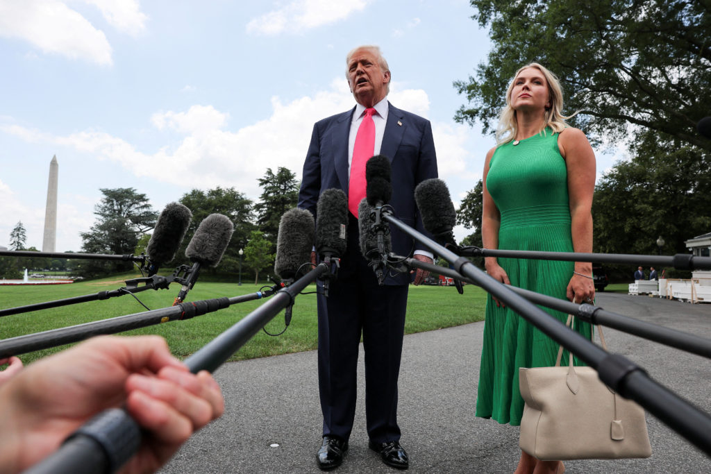U.S. President Trump departs White House for travel to Pennsylvania