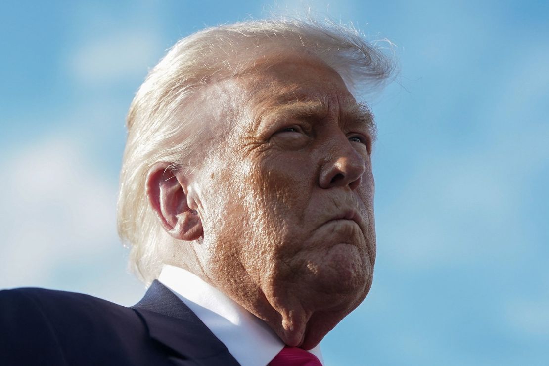 President Donald Trump speaks to members of the media upon his arrival from Pennsylvania, at Joint Base Andrews, Maryland, U.S., on July 15, 2025.