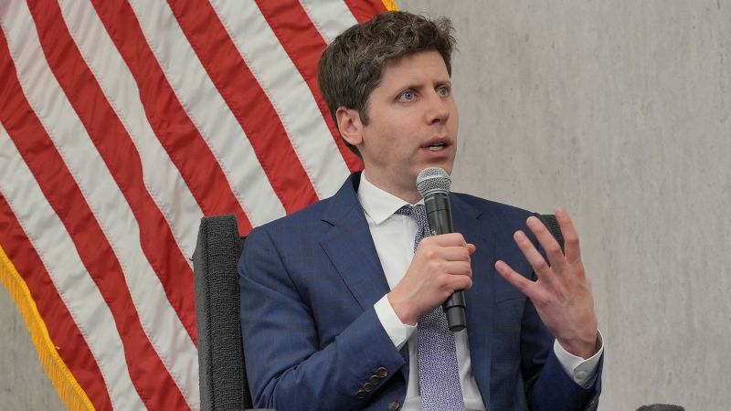 OpenAI CEO Sam Altman warns of an AI ‘fraud crisis’