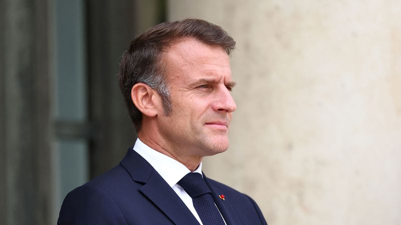 France recognizing a Palestinian state is a bold move by Macron, with a hint of desperation