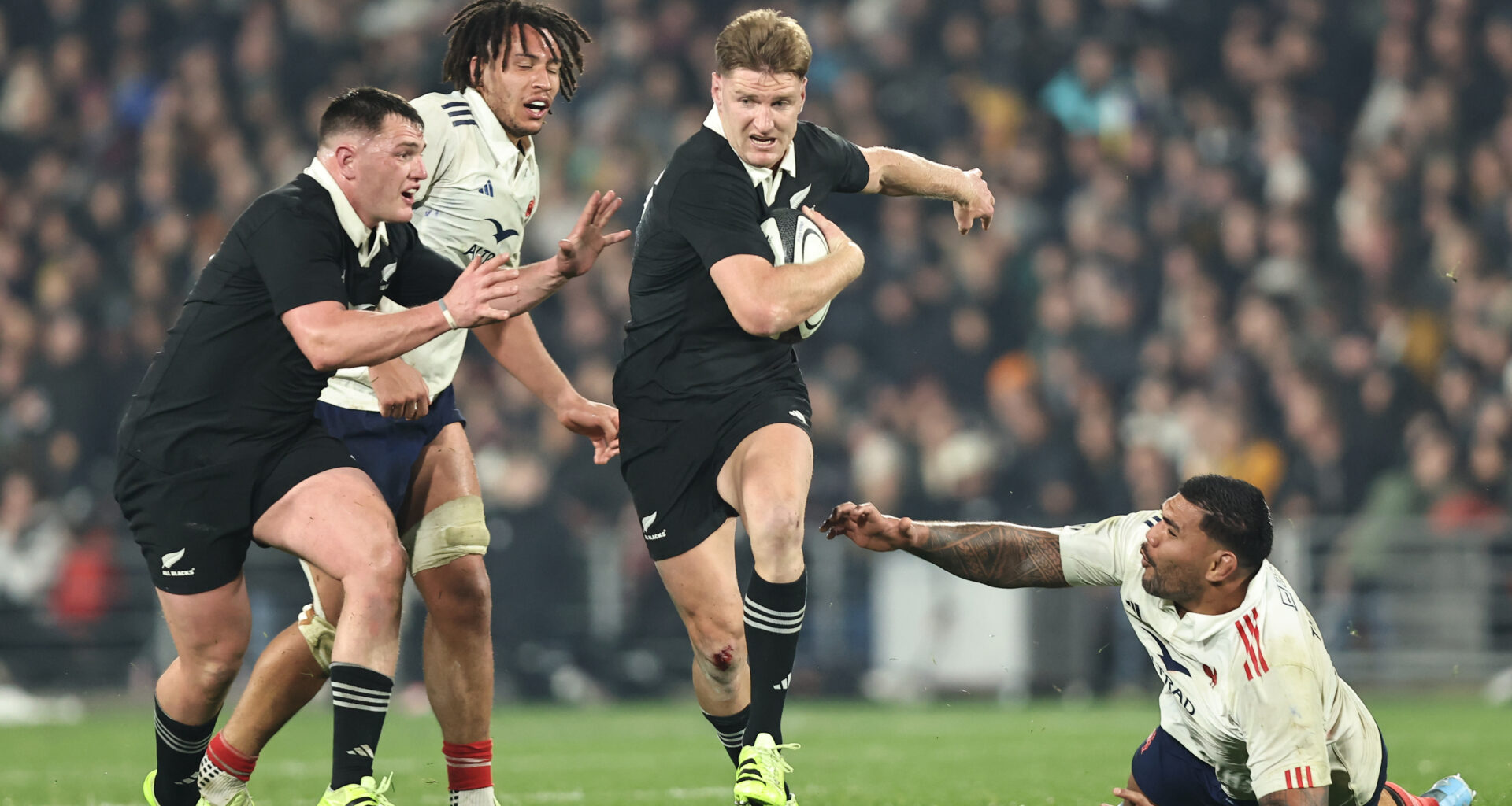 All Blacks edge France in Hamilton to sweep series » allblacks.com