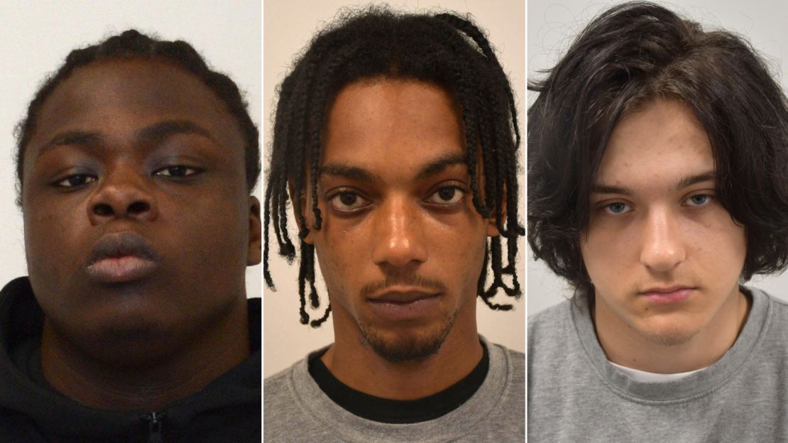 From left to right: Nii Mensah, Jakeem Rose and Ugnius Asmena.