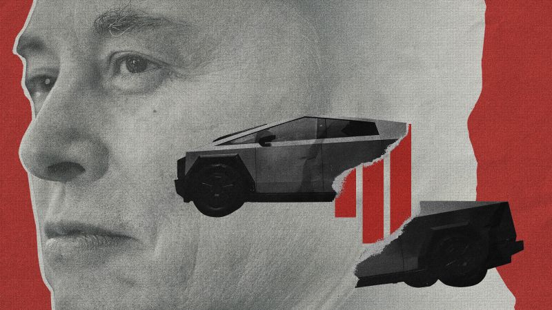 Tesla’s stock is tumbling after Elon Musk failure to shift the narrative