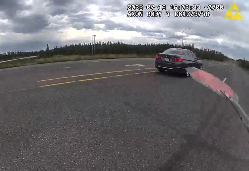 driver fined over $700 for speeding past officer