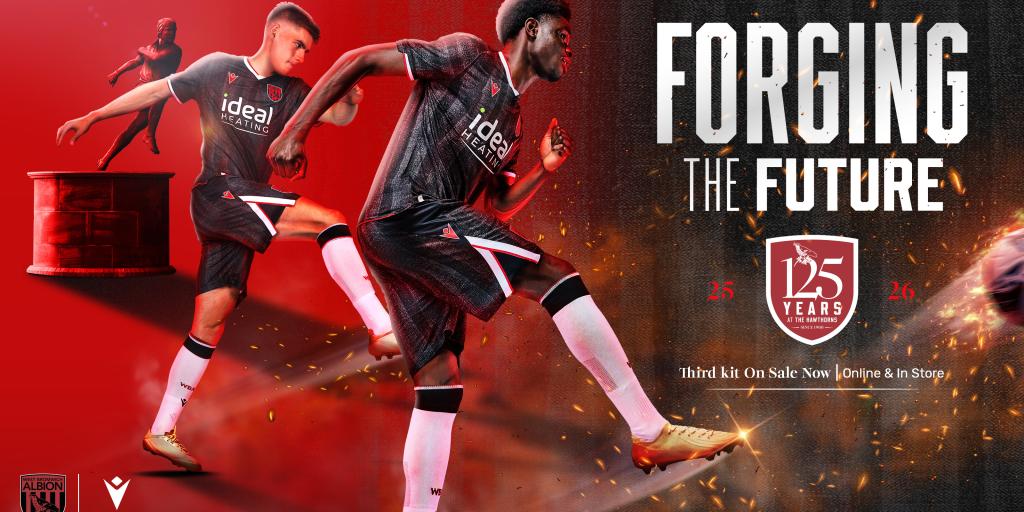 Forging the Future | Albion Launch 2025/26 Third Kit