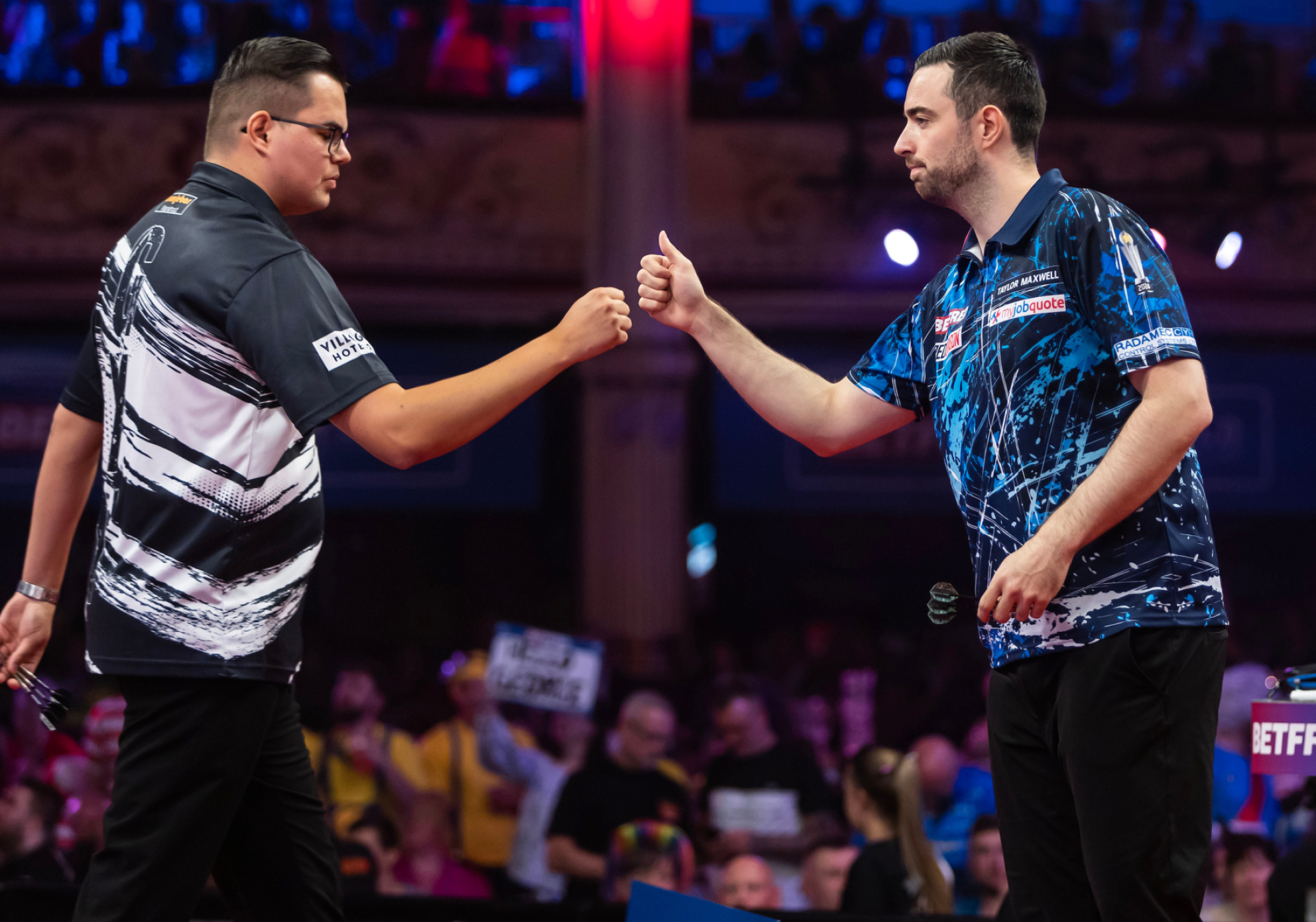 Gian Van Veen and Luke Humphries