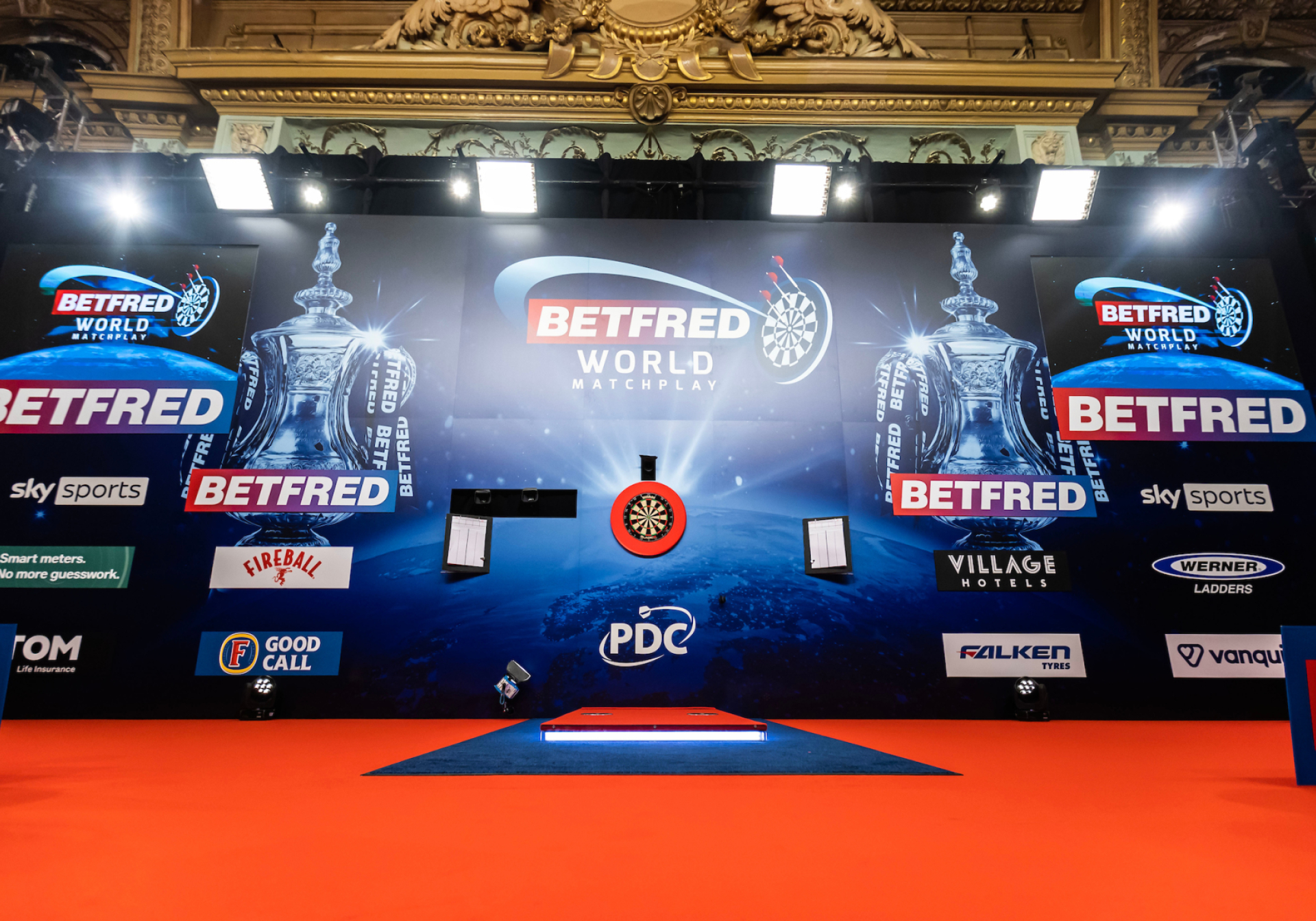 Betfred World Matchplay Stage