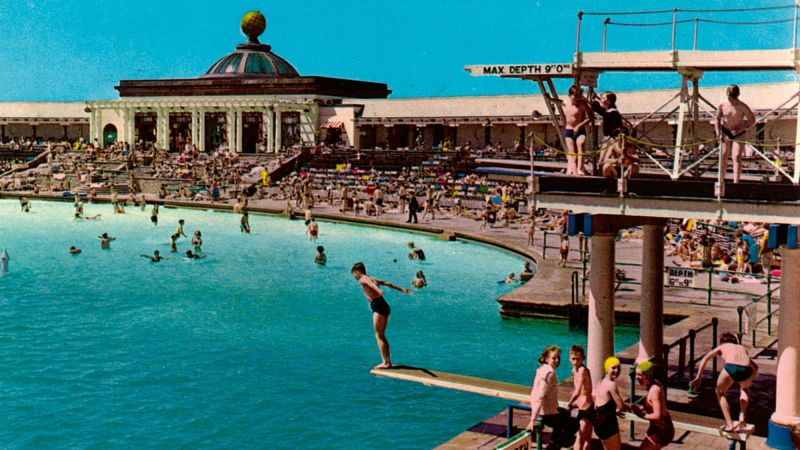 ‘Going to the beach’ looks very different in Britain